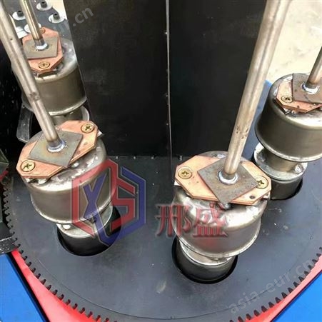 邢盛六工位止水片自动焊接机 卡盘式止水片螺杆自动焊机